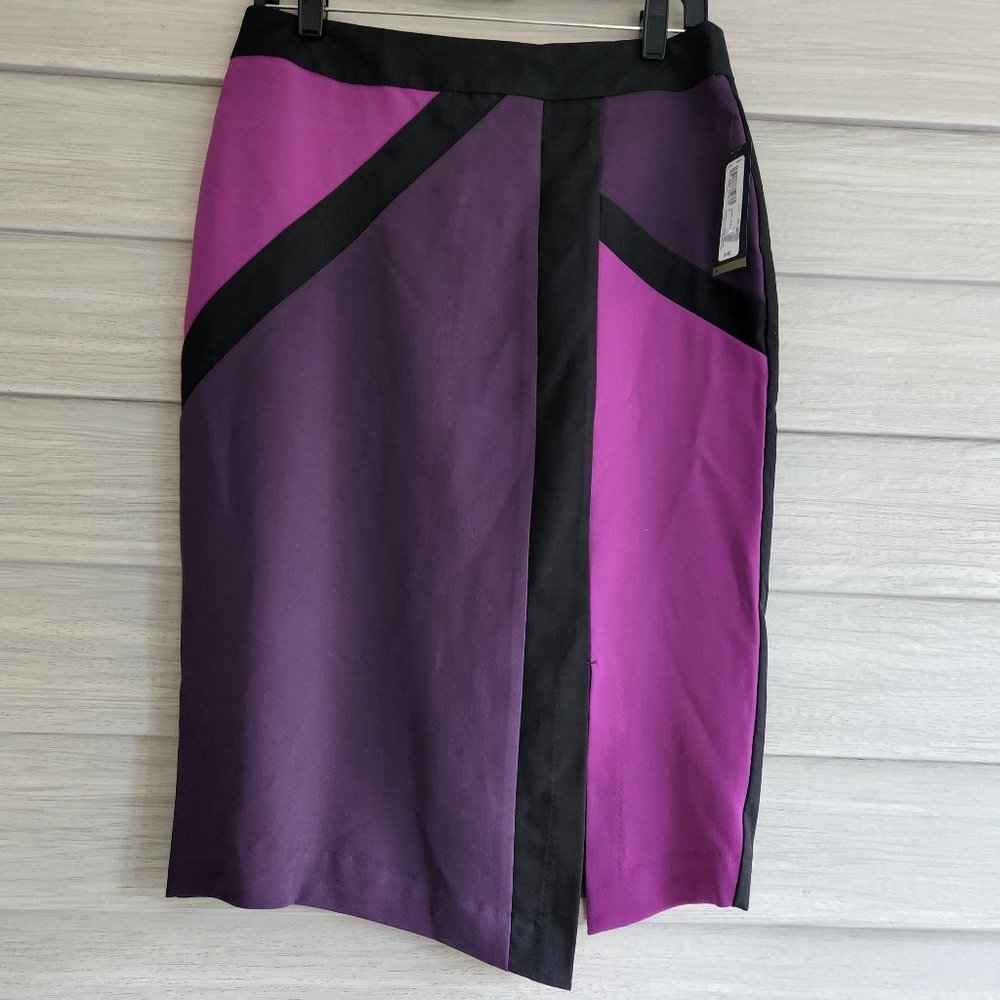 Purple  skirt